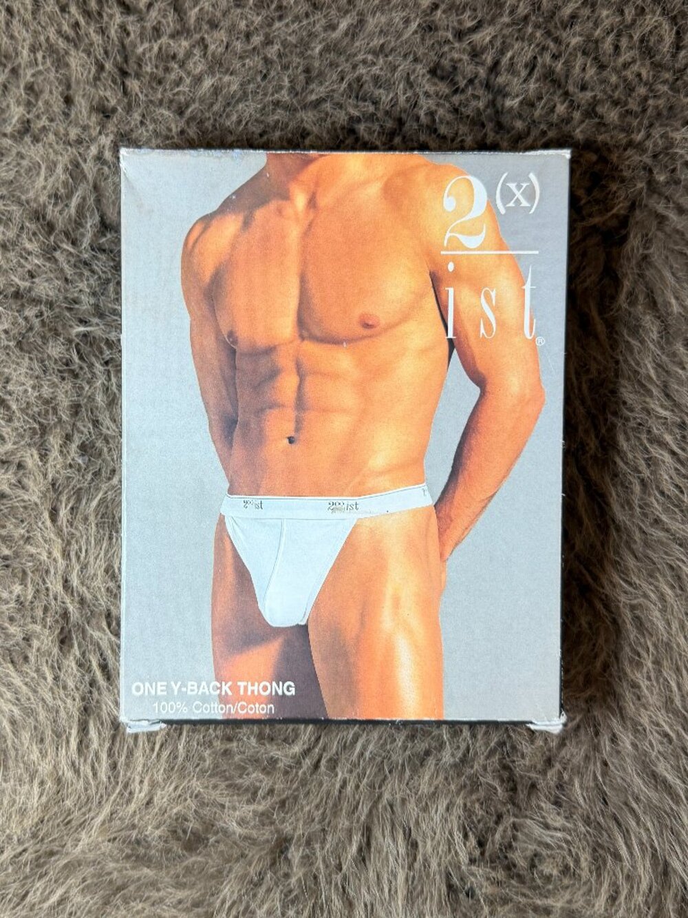2(X)IST Men’s Y Back Thong Black XL New in Box